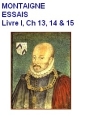 Livre audio: Montaigne - Essais, Livre I, Ch13, 14 et 15