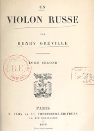 Illustration: Un violon russe - Henry Gréville