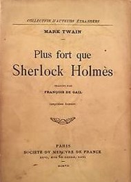 Illustration: Plus Fort Que Sherlock Holmes - Mark Twain