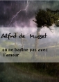 Livre audio: Alfrd de Musset - on ne badine pas avec l'amour