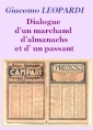Livre audio: Giacomo Leopardi - Dialogue d'un marchand d'almanachs et d'un passant