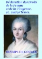 Livre audio: Olympe  De gouges  - Droits de la Femme, à la Reine, Déclaration Droits, Contrat social, 