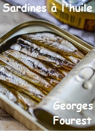 Illustration: Sardines à l'huile - Georges Fourest