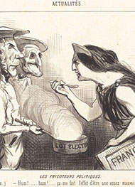Illustration: Le suffrage universel - Victor Hugo